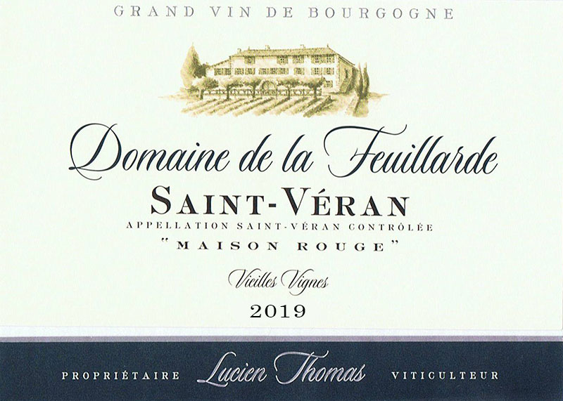 Saint-Véran Vieilles Vignes  "Maison Rouge" 2019